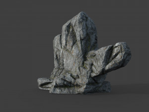 cliff rock 2-5 3D Модель