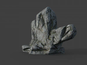 cliff rock 2-5 3D Model