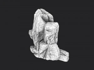 cliff rock 2-5 3D Model
