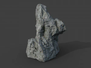 cliff rock 2-7 3D Model