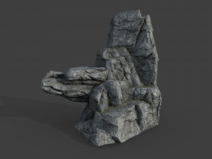 cliff rock collection 002 3D Model