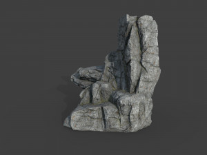 cliff rock collection 002 3D Model