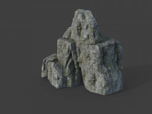 cliff rock collection 002 3D Model