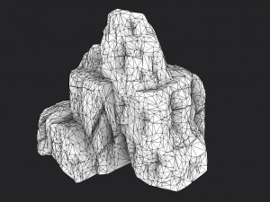 cliff rock collection 002 3D Model