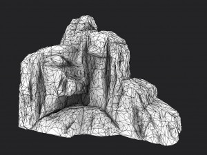 cliff rock collection 002 3D Model