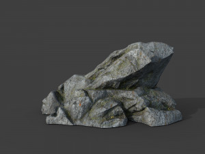cliff rock collection 002 3D Model
