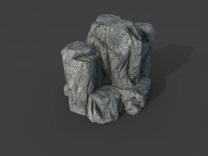 cliff rock collection 002 3D Model
