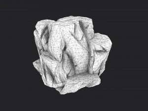 cliff rock collection 002 3D Model