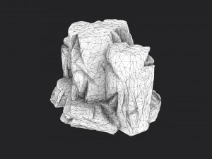 cliff rock collection 002 3D Model