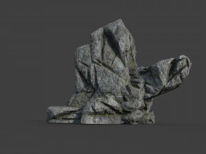 cliff rock collection 002 3D Model