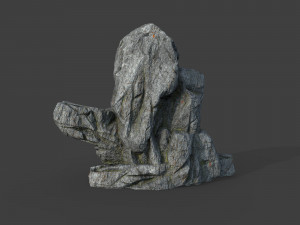 cliff rock collection 002 3D Model