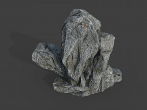 cliff rock collection 002 3D Model