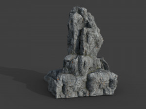 cliff rock collection 002 3D Model
