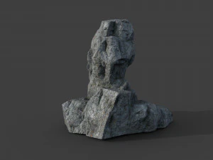 cliff rock collection 002 3D Model