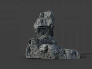 cliff rock collection 002 3D Model