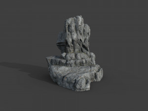 cliff rock collection 002 3D Model