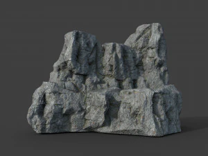 cliff rock collection 002 3D Model
