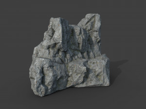 cliff rock collection 002 3D Model