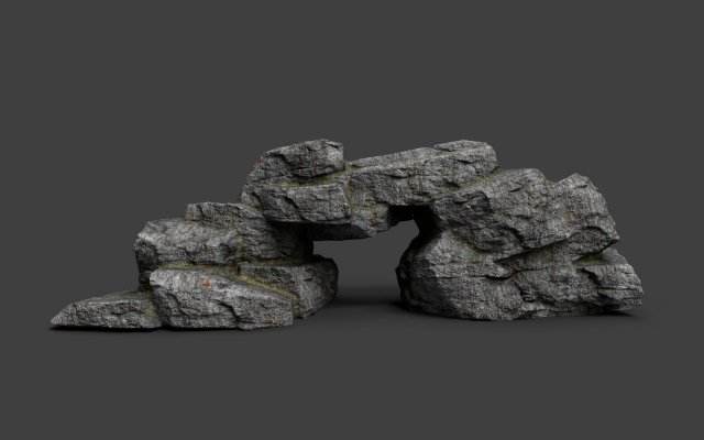 cliff rock 4-2 Modèle 3D .c4d .max .obj .3ds .fbx .stl .blend 