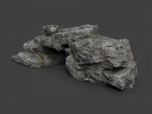 cliff rock 4-2 Modèle 3D