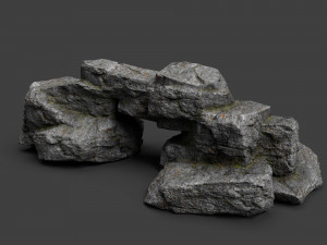 cliff rock 4-2 Modèle 3D