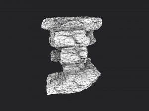 cliff rock 4-2 3D Model