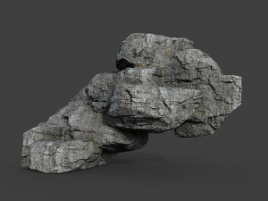 cliff rock 4-5 3D Модель