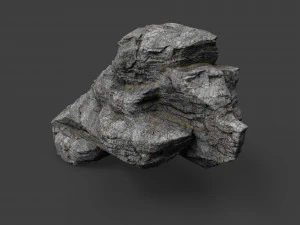 cliff rock 4-5 3D Model