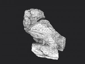 cliff rock 4-5 3D 모델