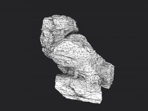 cliff rock 4-5 3D Model