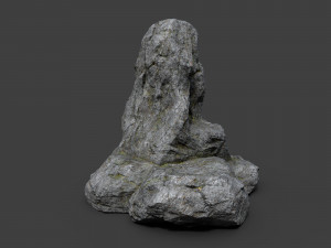 cliff rock 4-6 Model 3D