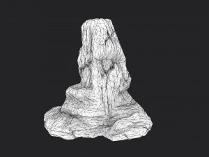 cliff rock 4-6 3D Model