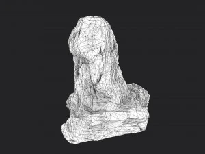 cliff rock 4-6 3D Model