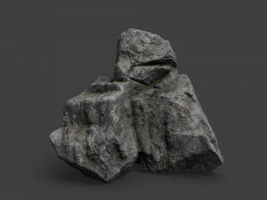 skała klifowa 4-7 Model 3D