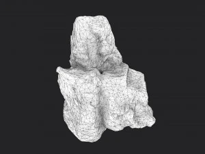 cliff rock 4-7 3D Model