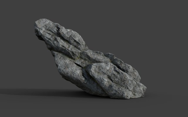 cliff rock 4-8 3D 模型 .c4d .max .obj .3ds .fbx .stl .blend 