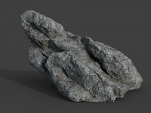cliff rock 4-8 3D 模型