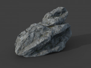 cliff rock 4-8 3D 模型