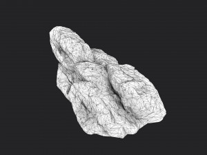 cliff rock 4-8 3D 模型