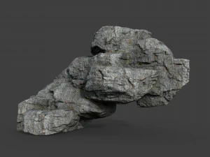 cliff rock collection 004 3D Model