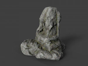 cliff rock collection 004 3D Model
