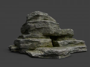 cliff rock 5-1 3D Model