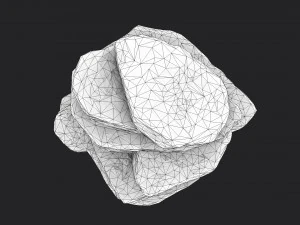 cliff rock 5-1 3D Model