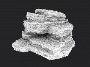 cliff rock 5-1 Model 3D