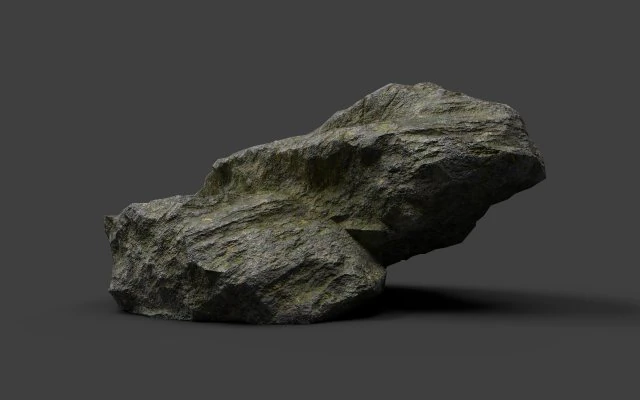 рок 3-1 3D Модель .c4d .max .obj .3ds .fbx .stl .blend 
