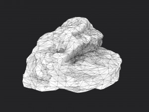 rock 3-1 3D-Modell
