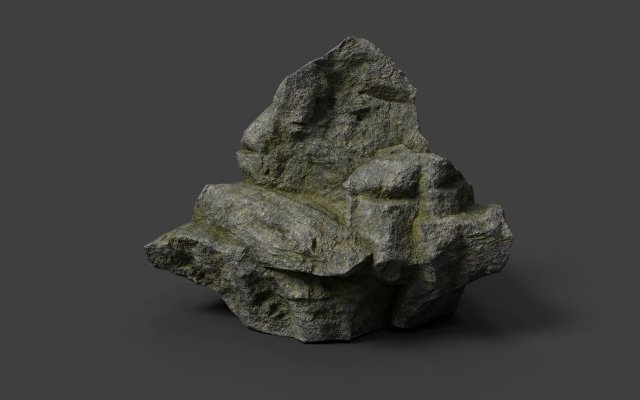 rock 3-4 Modello 3D .c4d .max .obj .3ds .fbx .stl .blend 