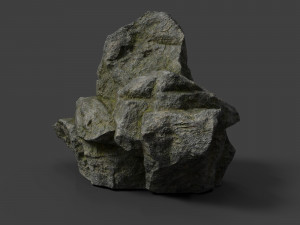rock 3-4 Modello 3D