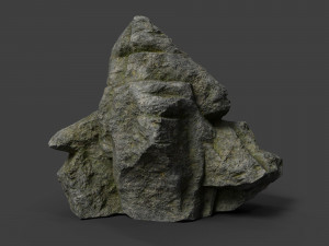 rock 3-4 Modello 3D