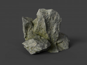 rock 3-8 3D 模型